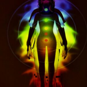 Image representing distance chakra alignment