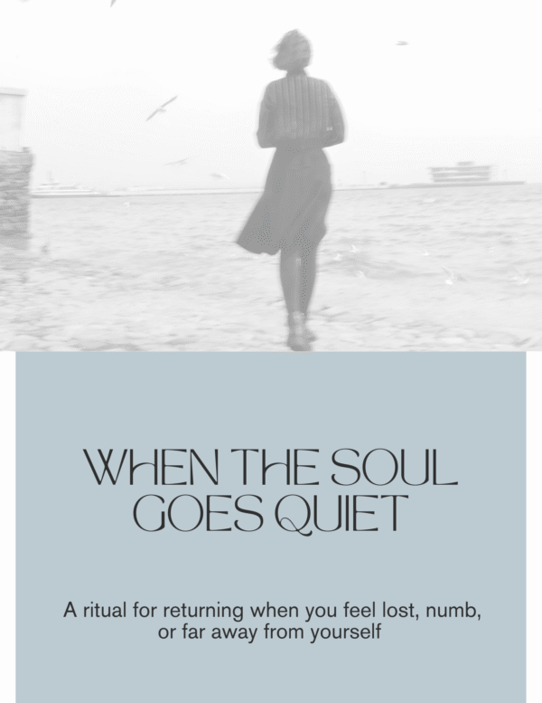 emotional numbness guide, when the soul goes quiet